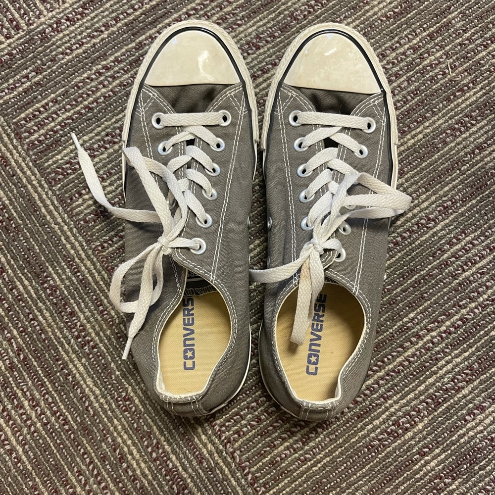 COPY - Gray Low top Converse